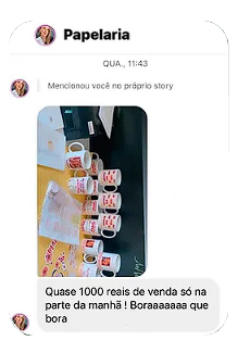 Avaliação positiva do WaSender